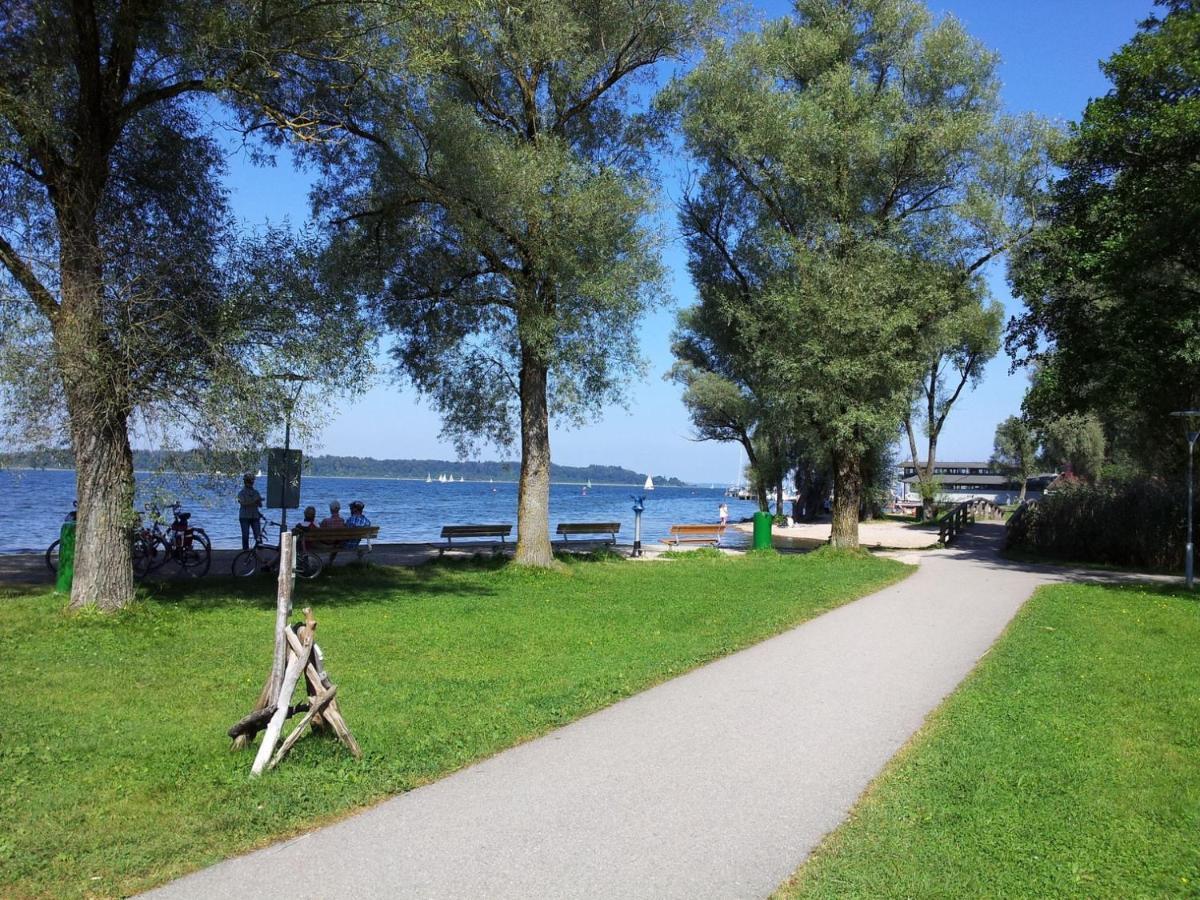 Direkt Zwischen Chiemsee U Alpen Dg Bernau am Chiemsee Exteriör bild
